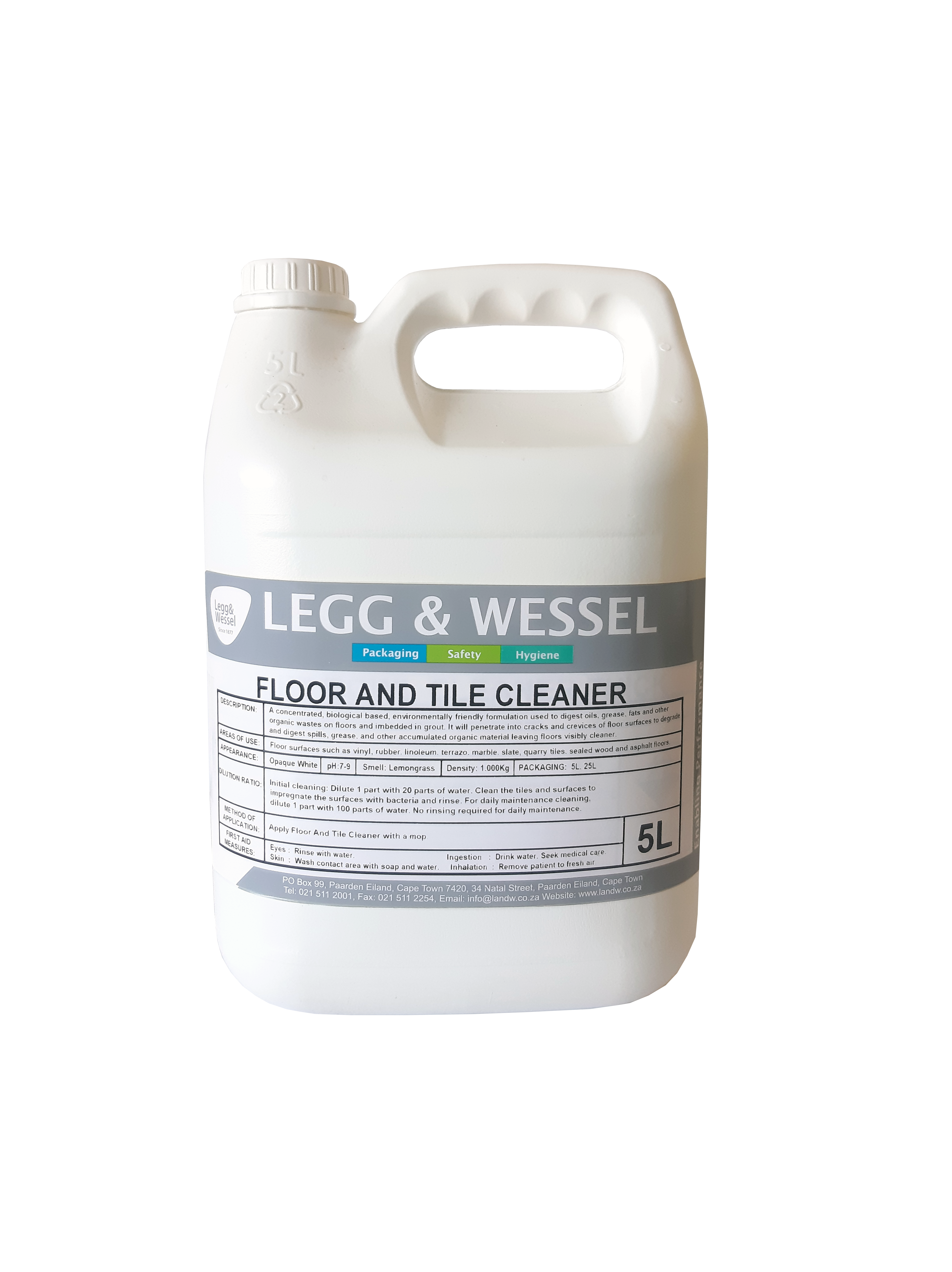 L&W PROZYME FLOOR & TILE CLEANER | 5L