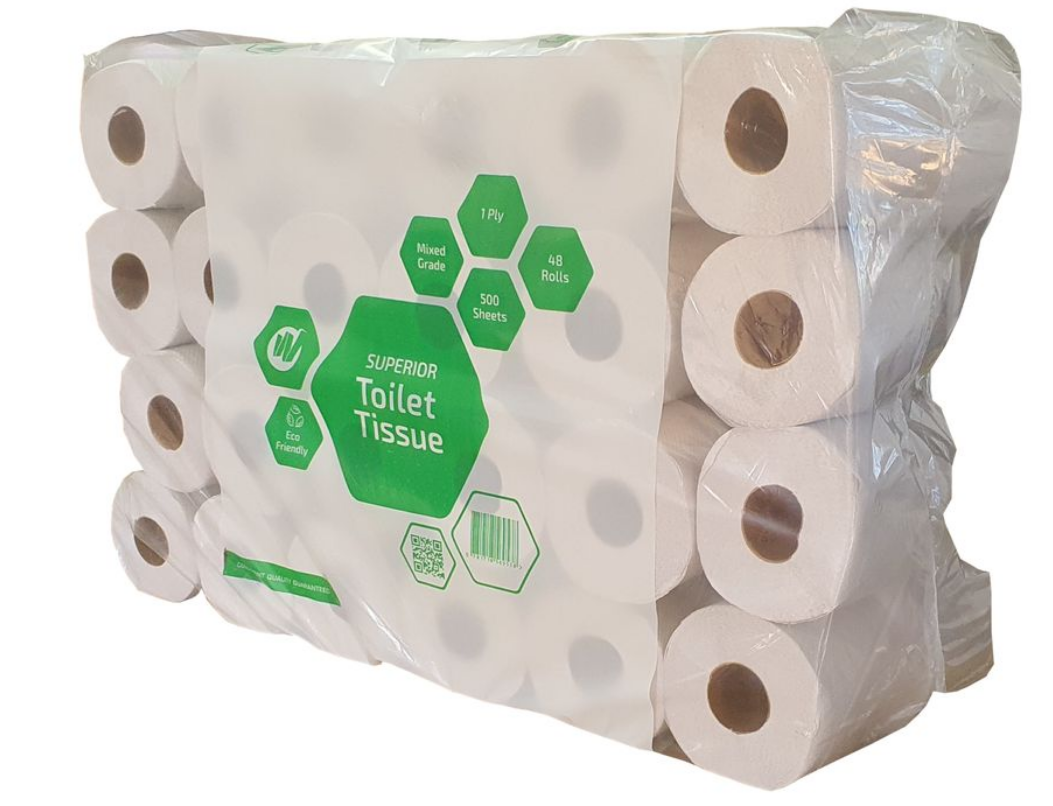 WI TOILET PAPER MIXED | 1 PLY