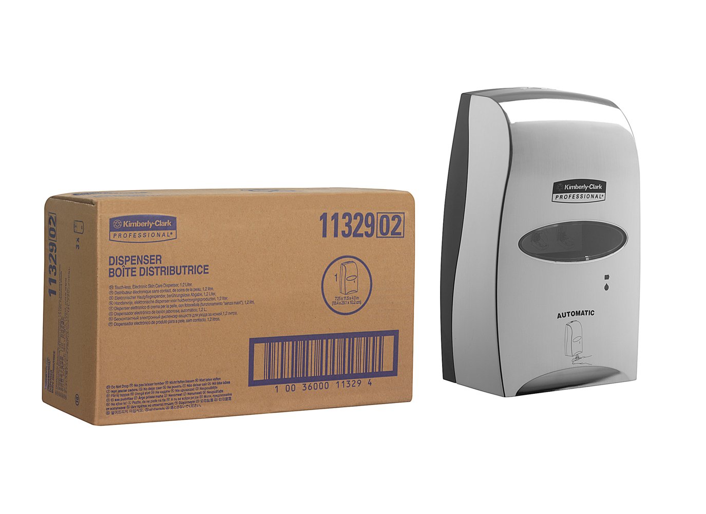 AQUARIUS® SOAP DISPENSER | ELECTRONIC | SILVE