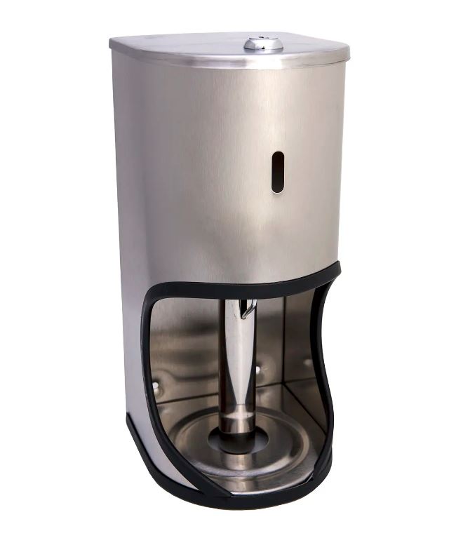 TOILET ROLL DISPENSER | 2 ROLL | STAINLESS ST