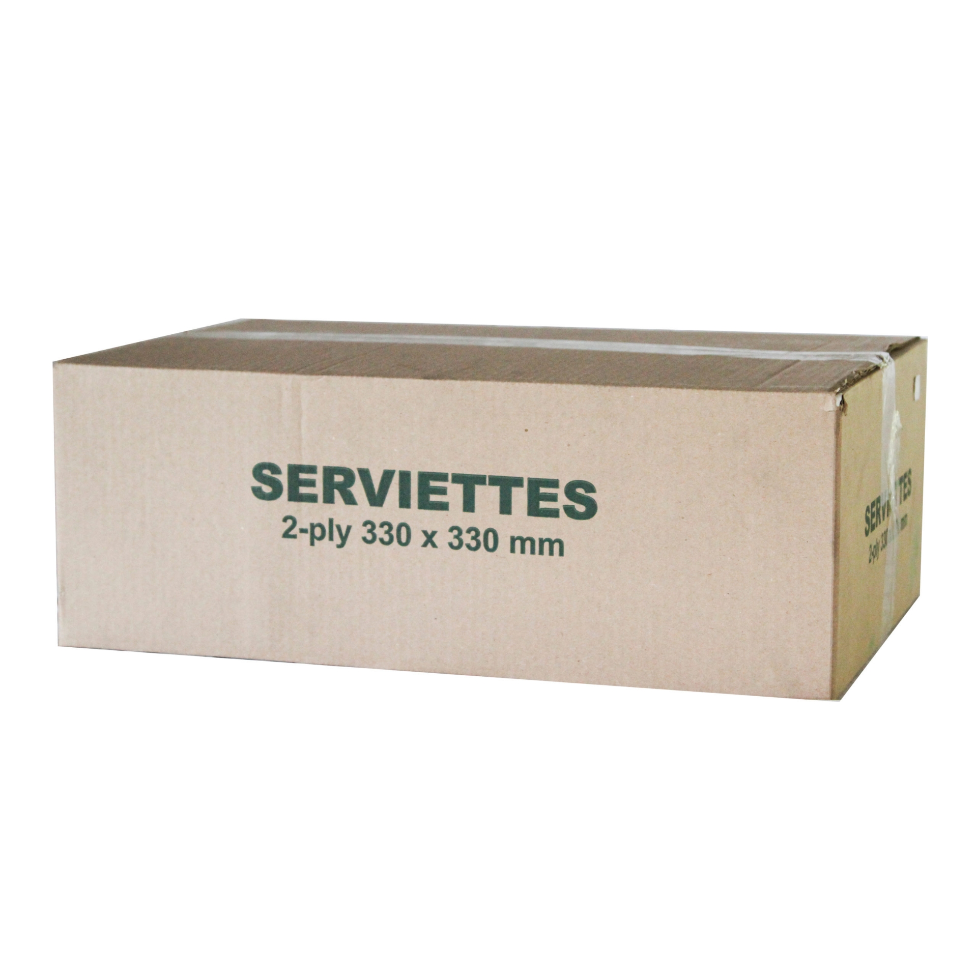 SERVIETTES | 330MMX330MM | WHITE | 2 PLY