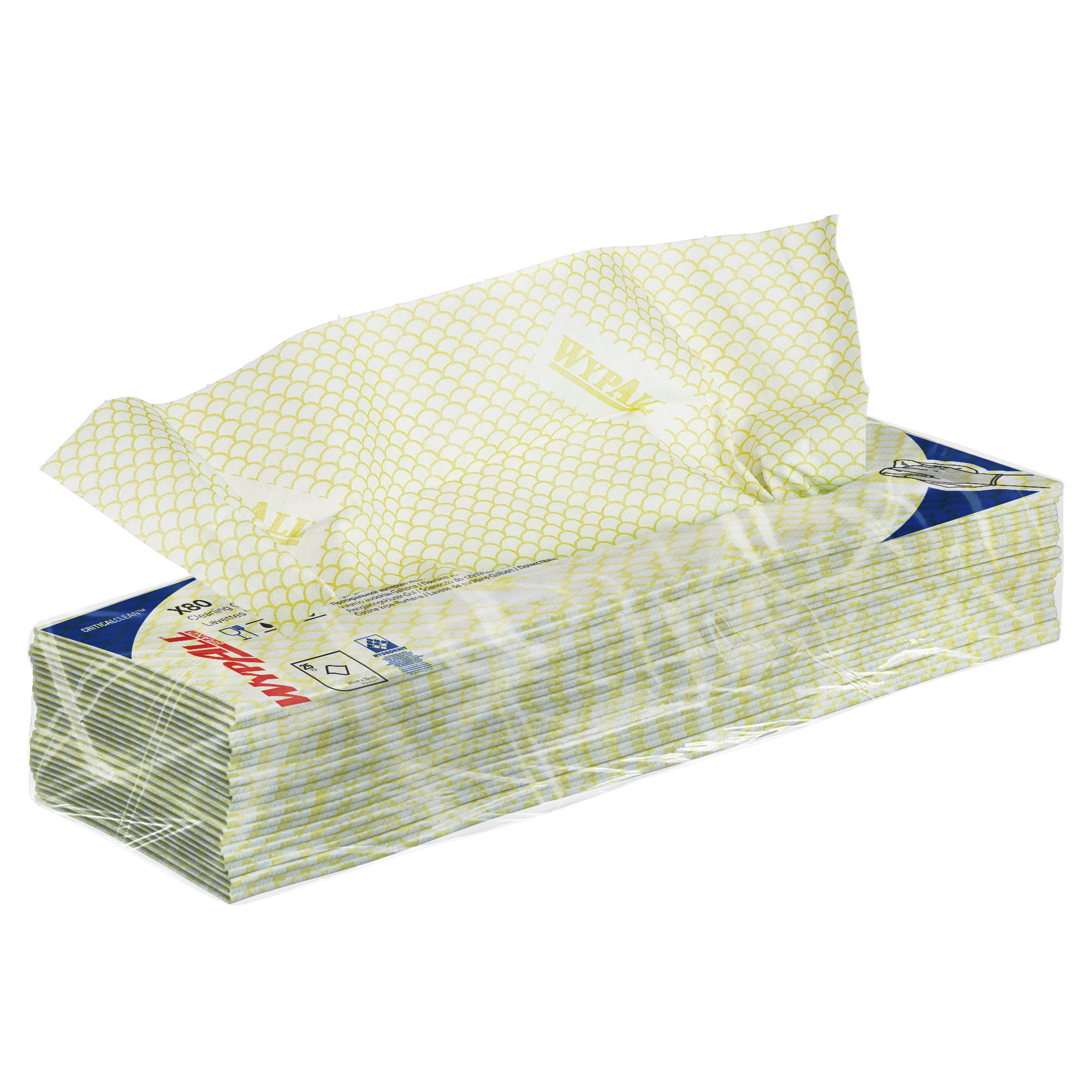 WYPALL® X80 CLEANING CLOTHS | YELLOW