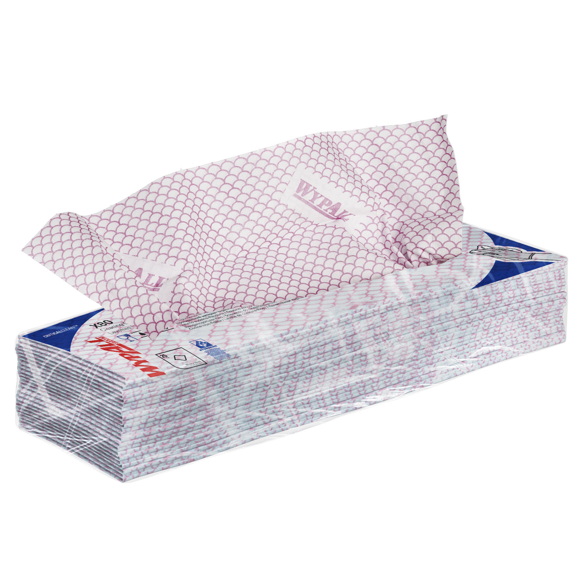 WYPALL® X80 CLEANING CLOTHS | RED
