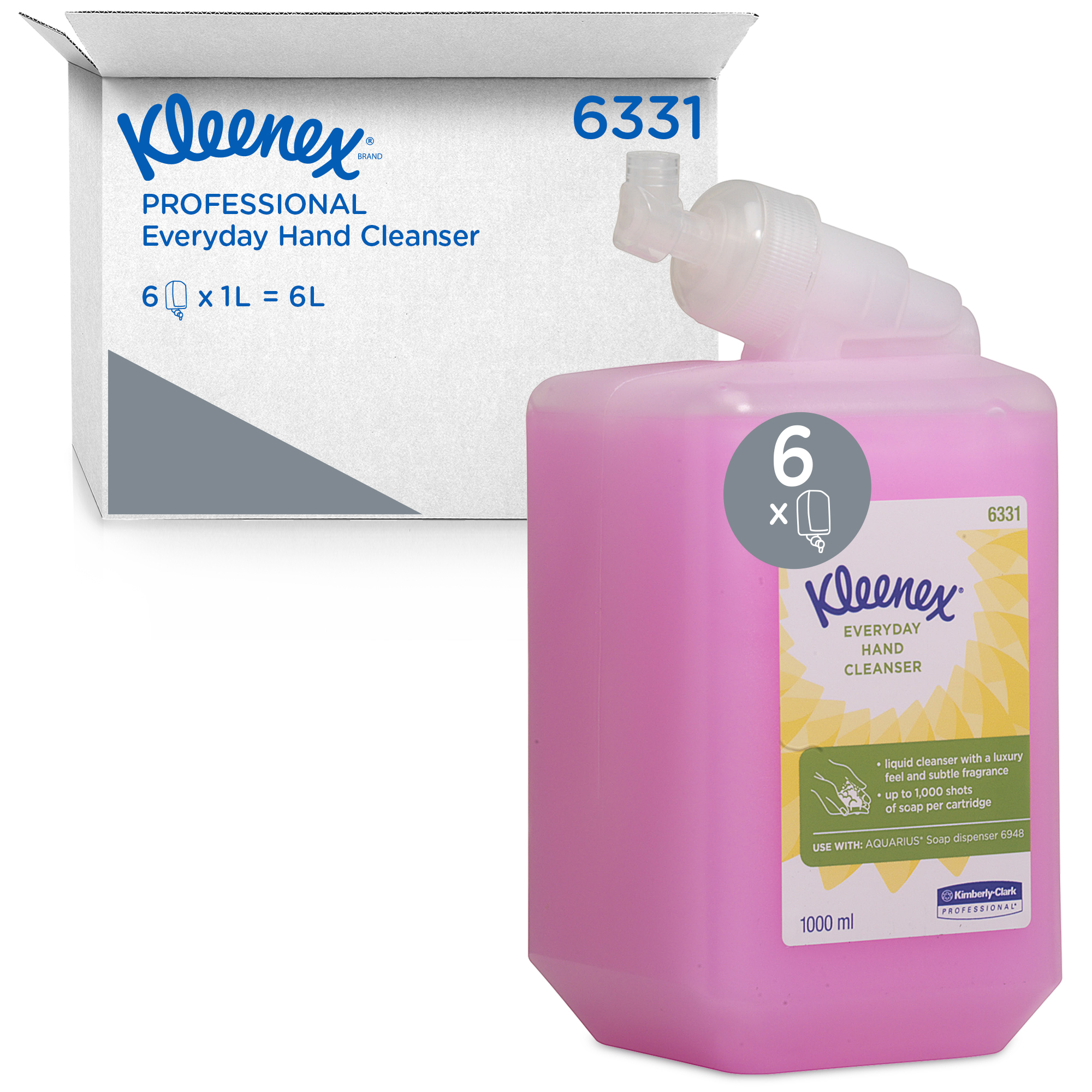 KLEENEX® EVERYDAY USE HAND CLEANSER | 1L