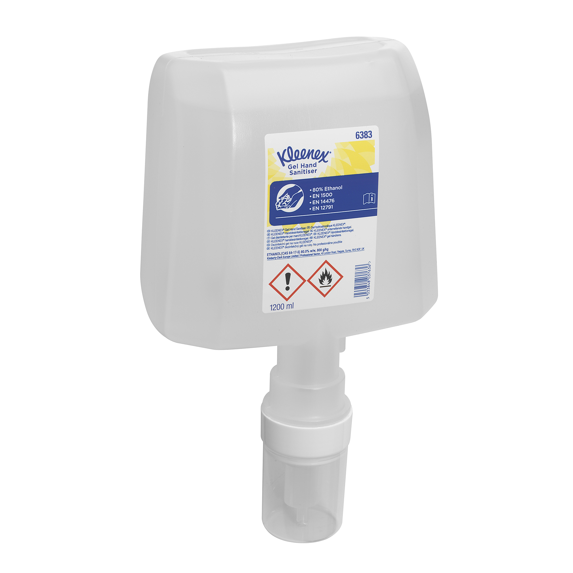 KLEENEX® ALCOHOL GEL SANITISER | 1.2L