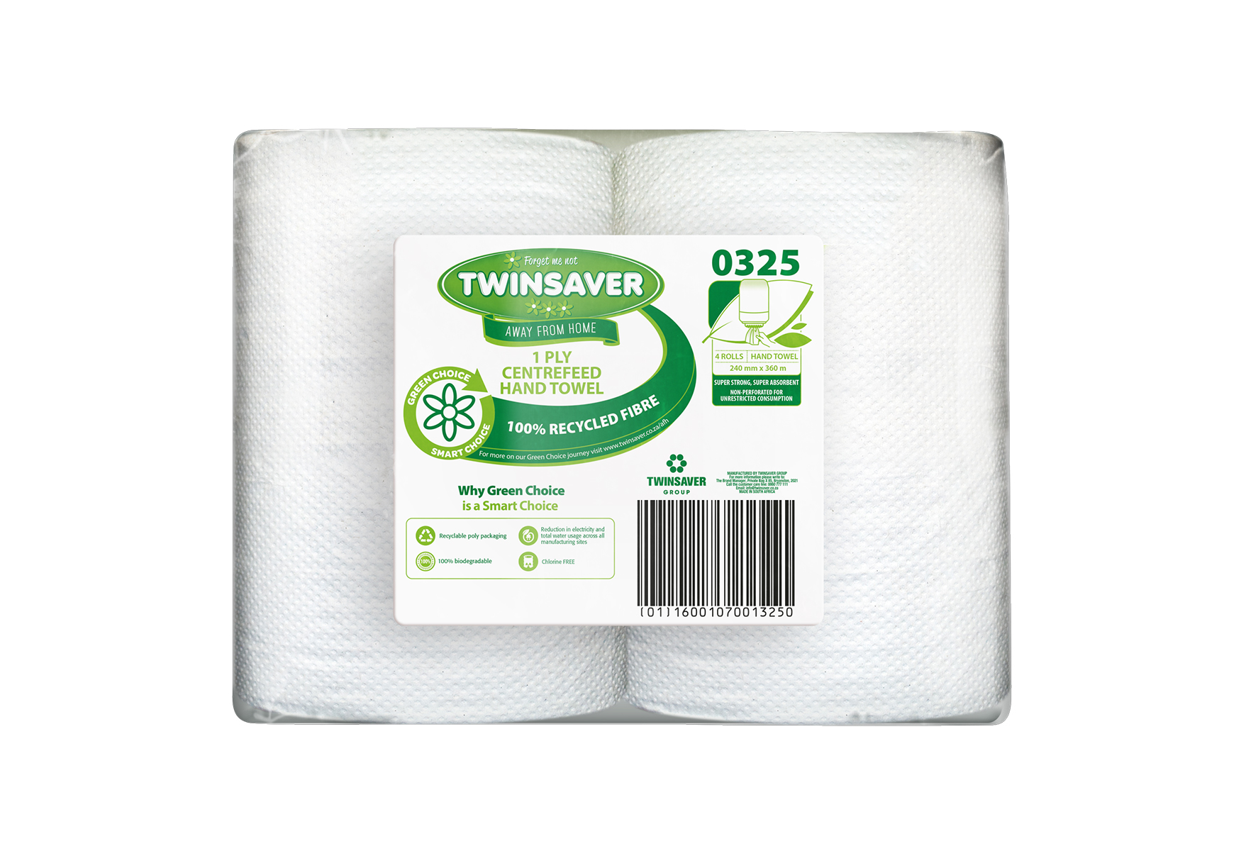 TWINSAVER® CENTREFEED HAND TOWEL
