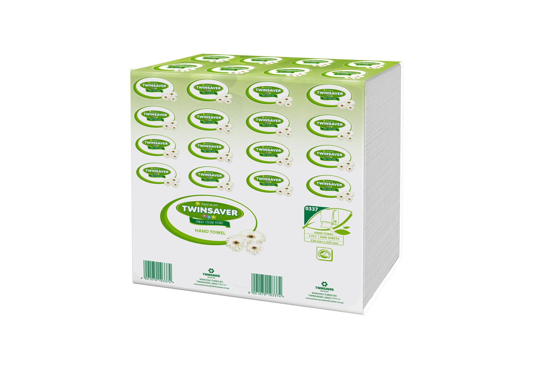 TWINSAVER® M-FOLD TOWELS | 2PLY
