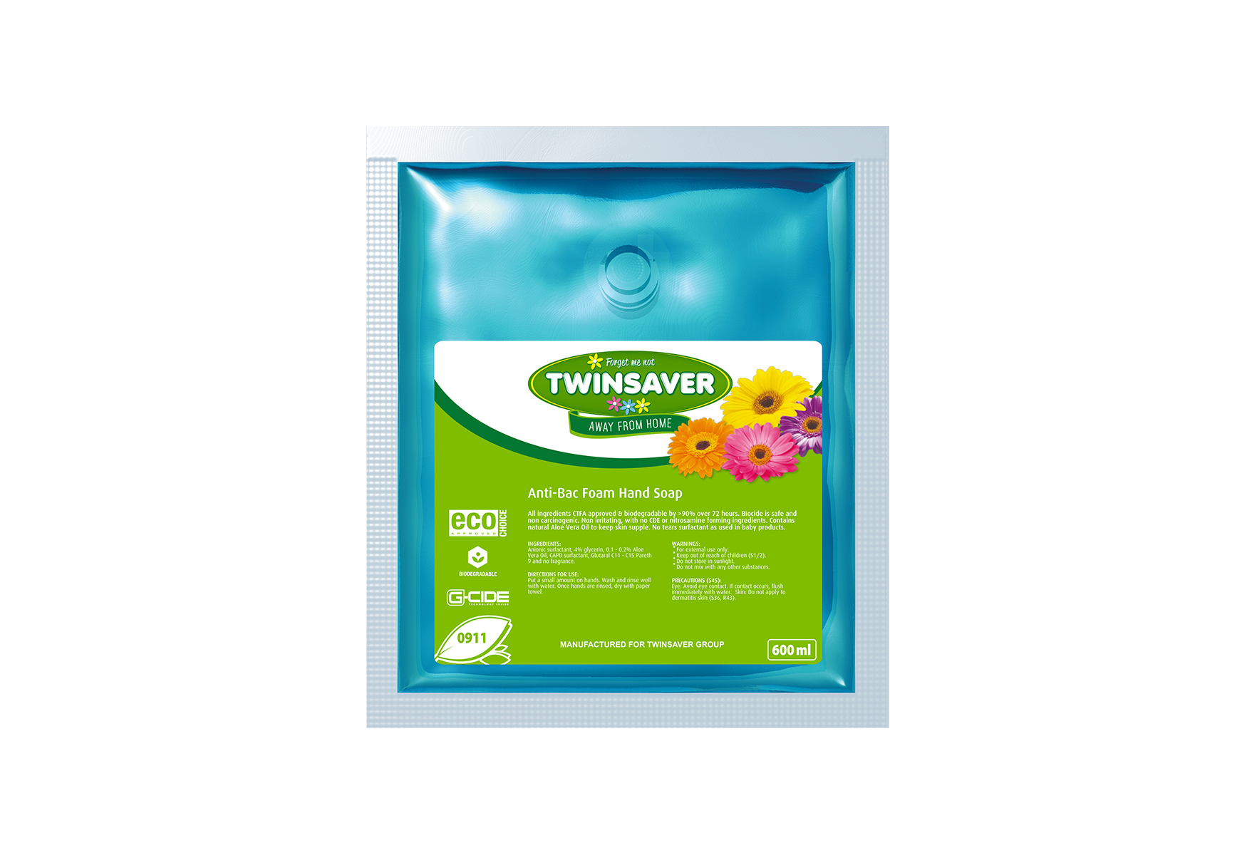 TWINSAVER® ANTIBAC FOAM SOAP