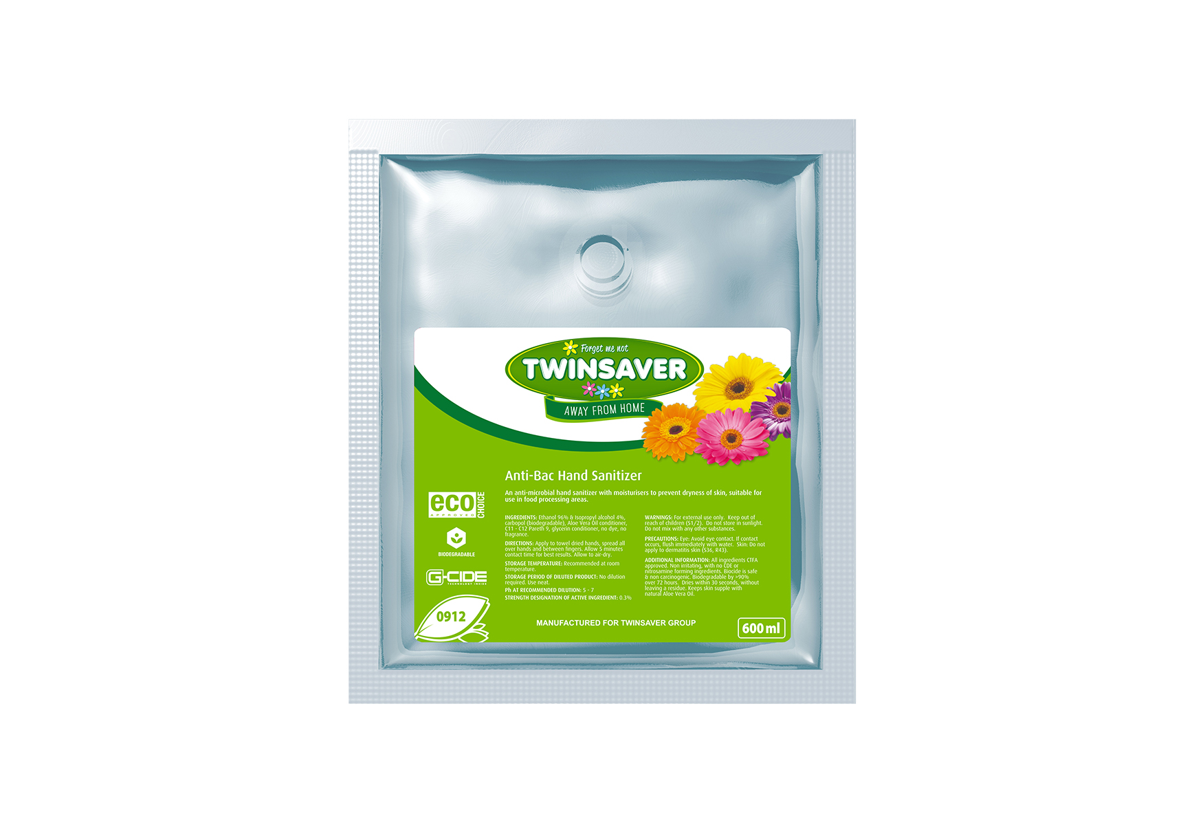 TWINSAVER® WATERLESS SANIFOAM