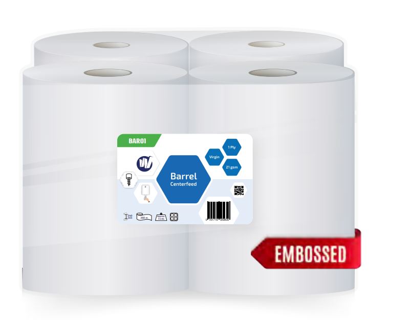 WI BARREL CENTREFEED TOWELS