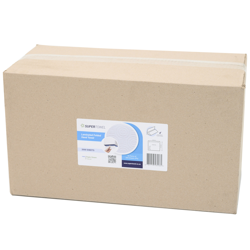 FOLDED HAND TOWELS | 2PLY