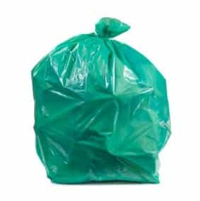 GARBAGE BAGS | GREEN | 750MMX950MM | 30 MICRO