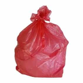 GARBAGE BAGS | RED | 750MMX950MM | 30 MICRON