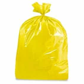 GARBAGE BAGS | YELLOW | 750MMX950MM | 30 MICR