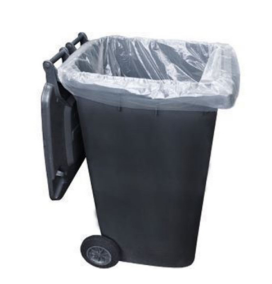 PLASTIC BAGS | CLEAR TROLLEY | 1200MMX1300MM