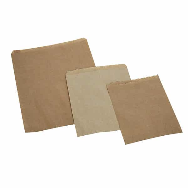PAPER BAGS | FLAT | HALF