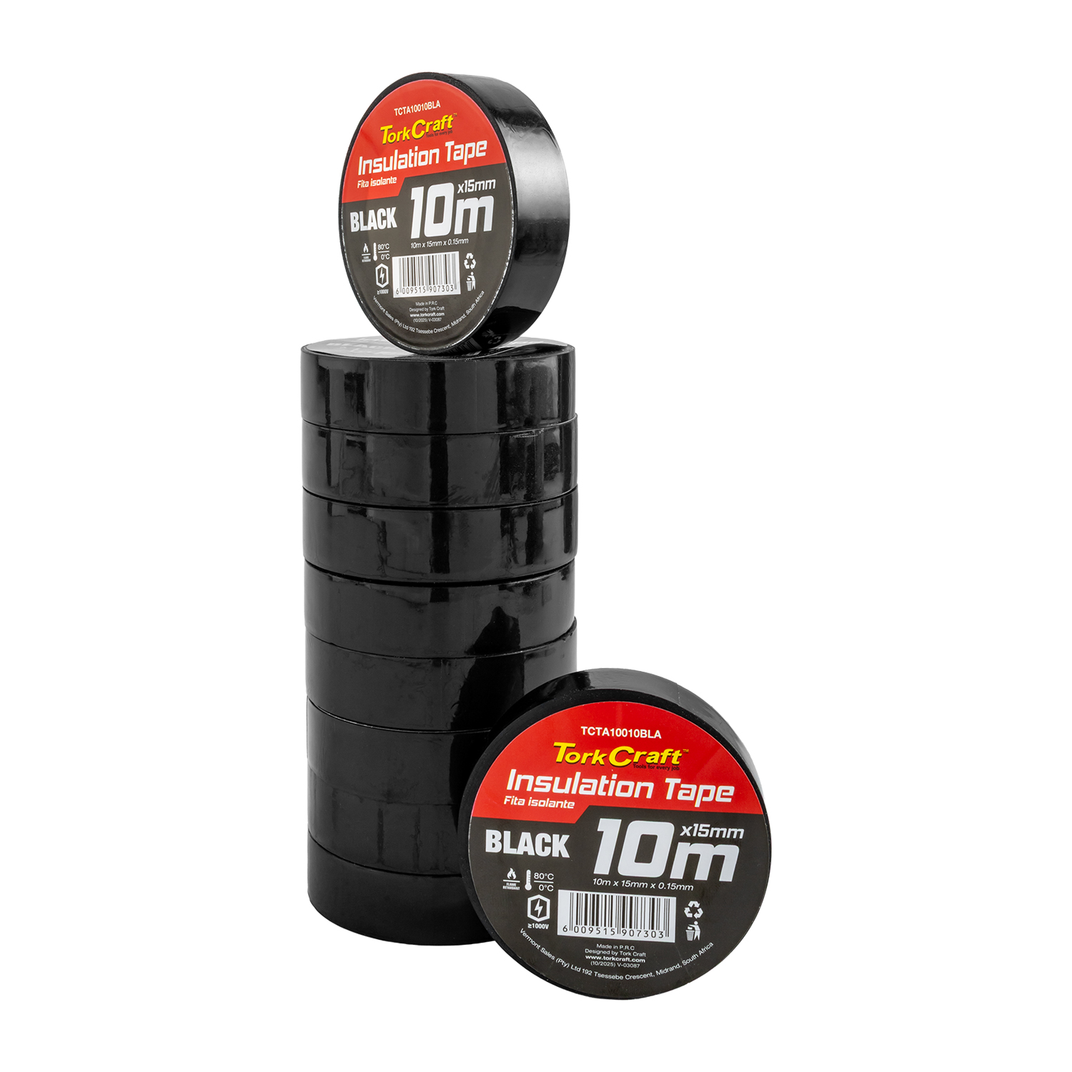 0.15MMX15MMX10M INSULATION TAPE