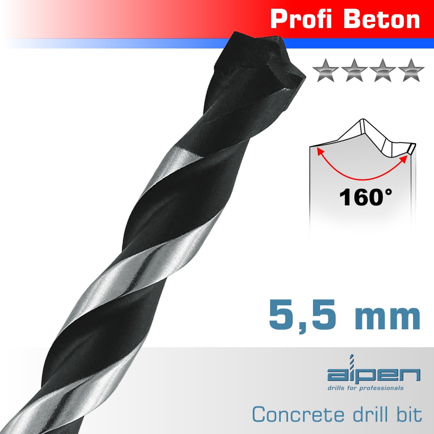 Alpen Concrete Profi Beton Drill Bit Num X150Mm