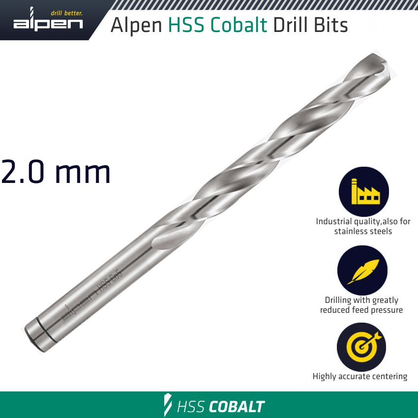 Alpen Hss Cobalt Din Bulk