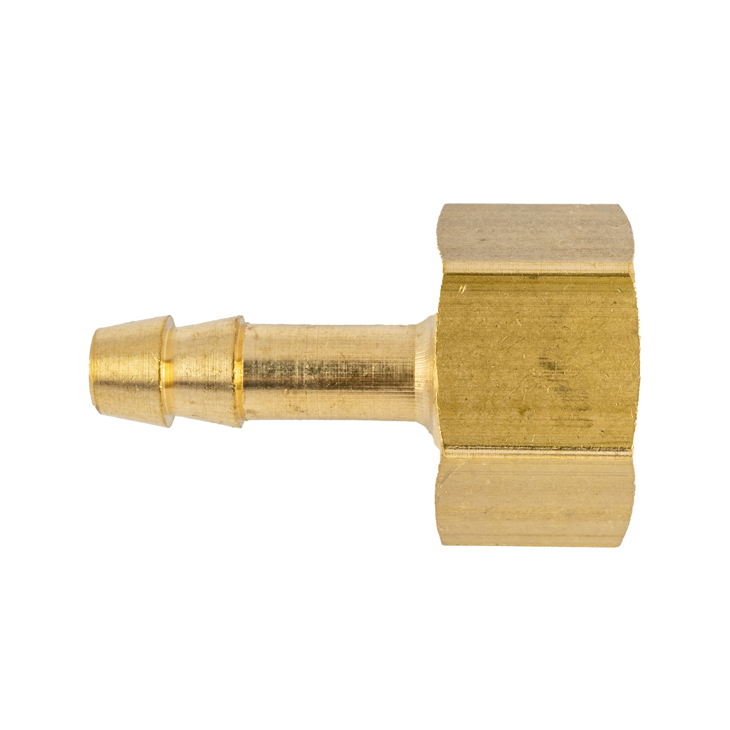 BRASS HOSE TAIL 3/8 F X