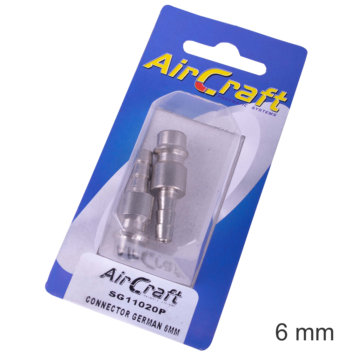 CONNECTOR GERMAN HOSETAIL 2PC PACK