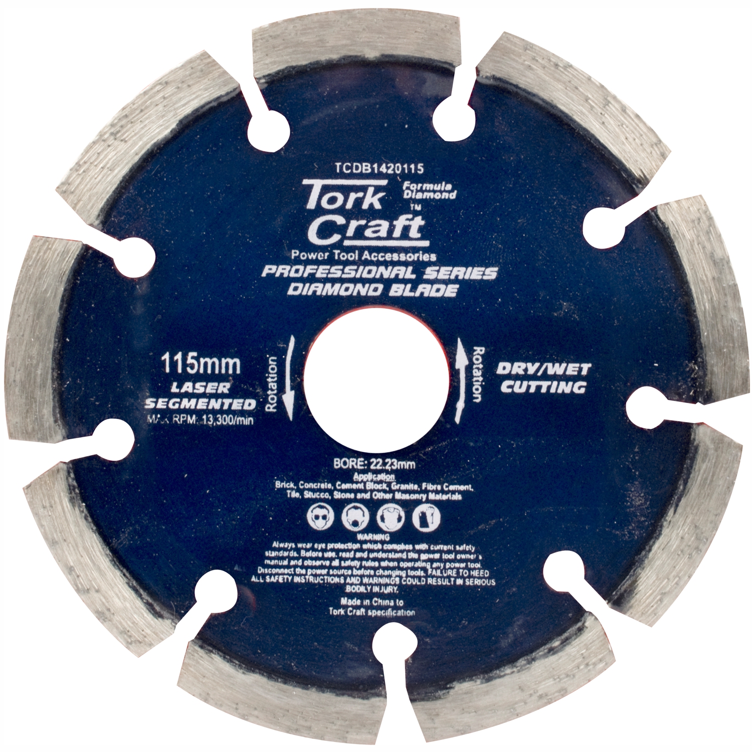 DIAMOND BLADE SEGMENTED LASER INDUSTRIAL