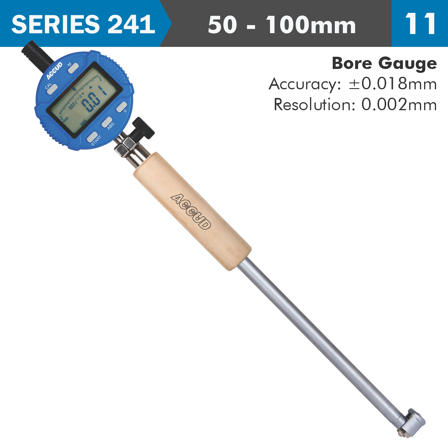 DIG. BORE GAUGE 50- ACC. GRAD.