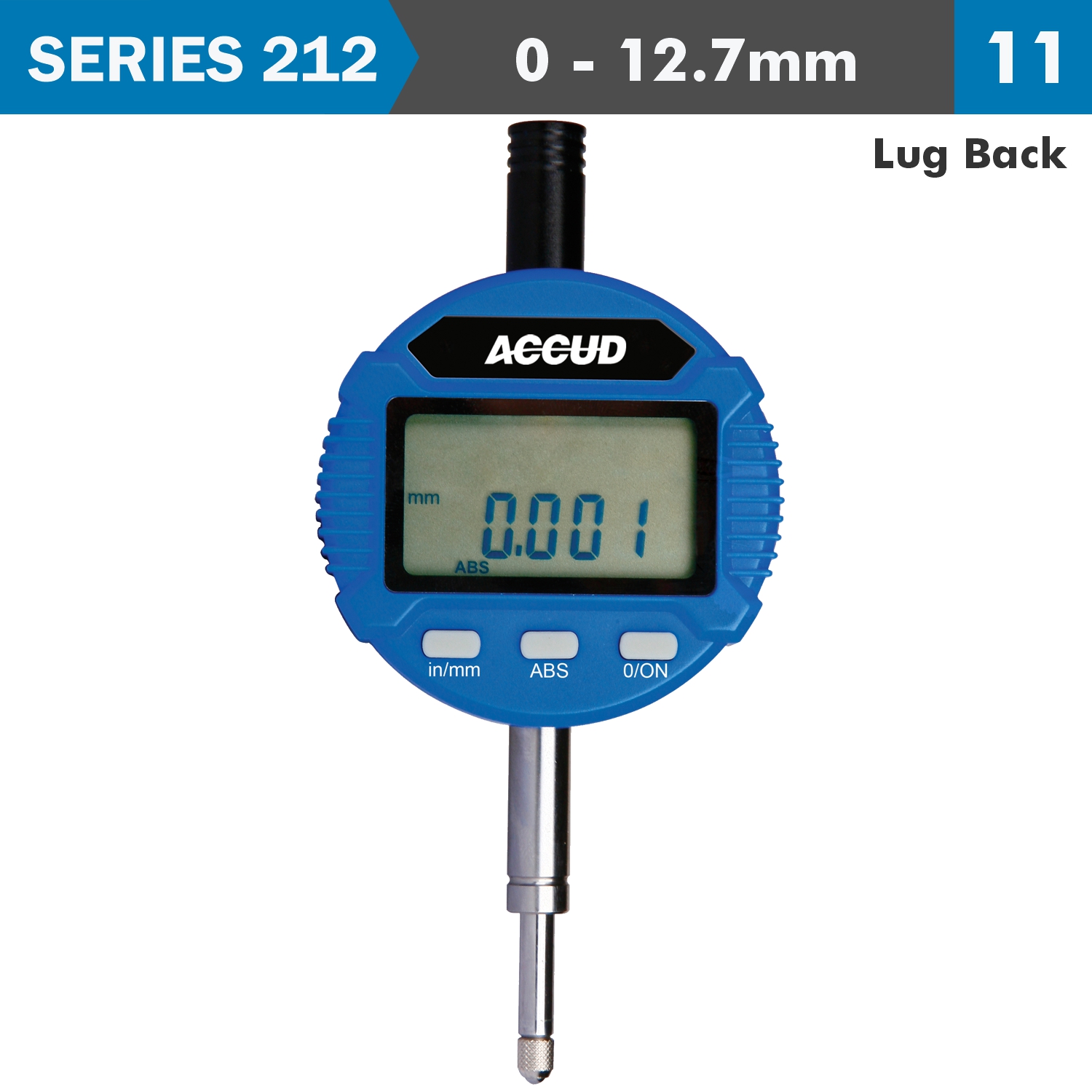 Digital Indicator Lug Back /0.5'