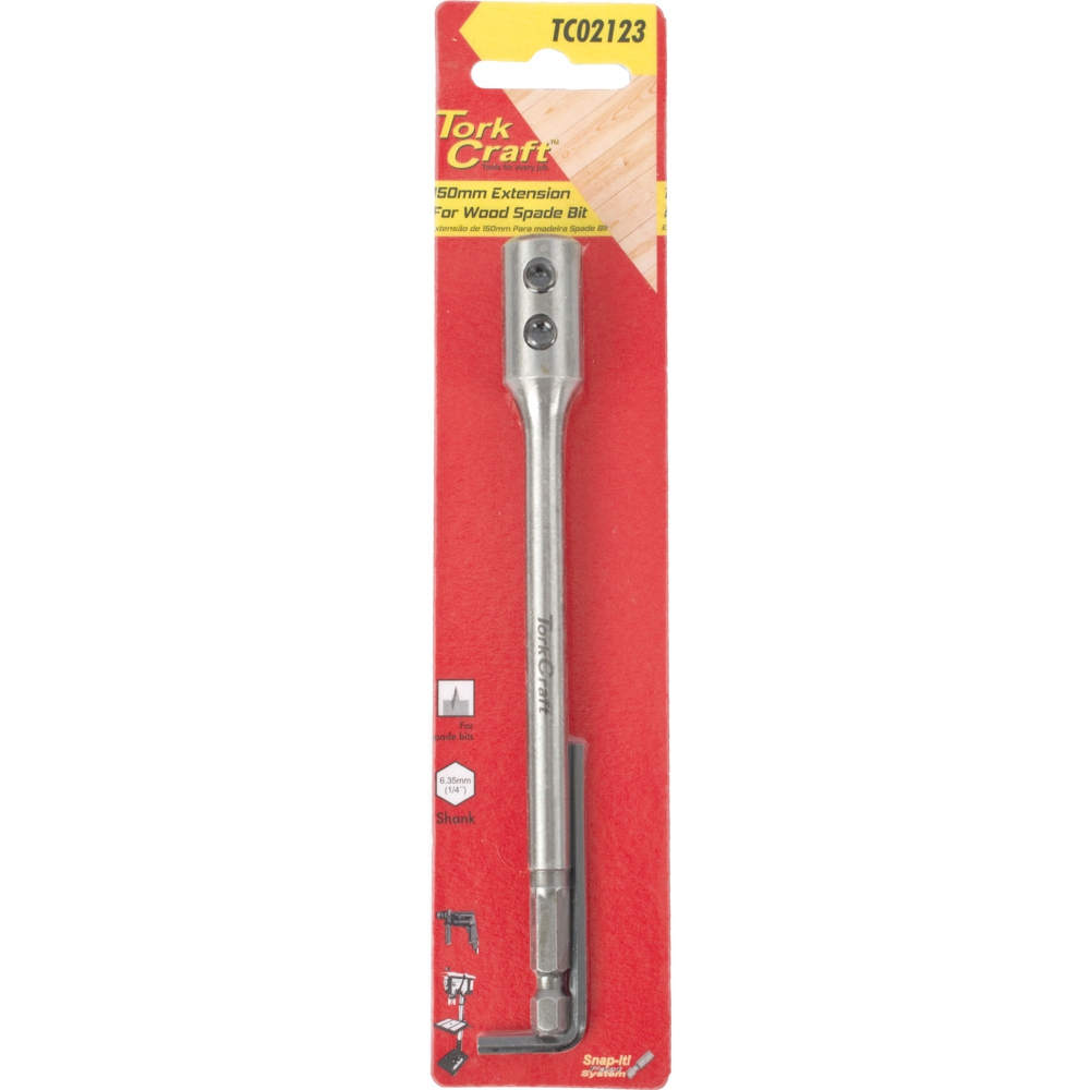EXTENSION FOR SPADE BITS