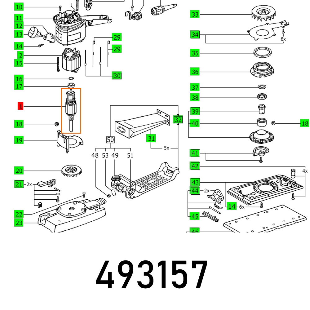 Festool Armature Size Rs Num Et-Bg Size
