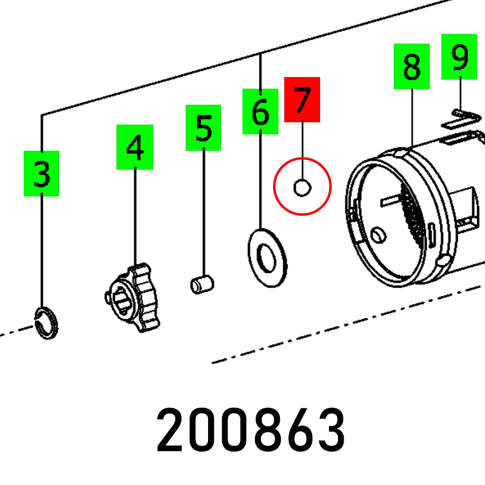 Festool Ball Din Num Num -X40Cr13