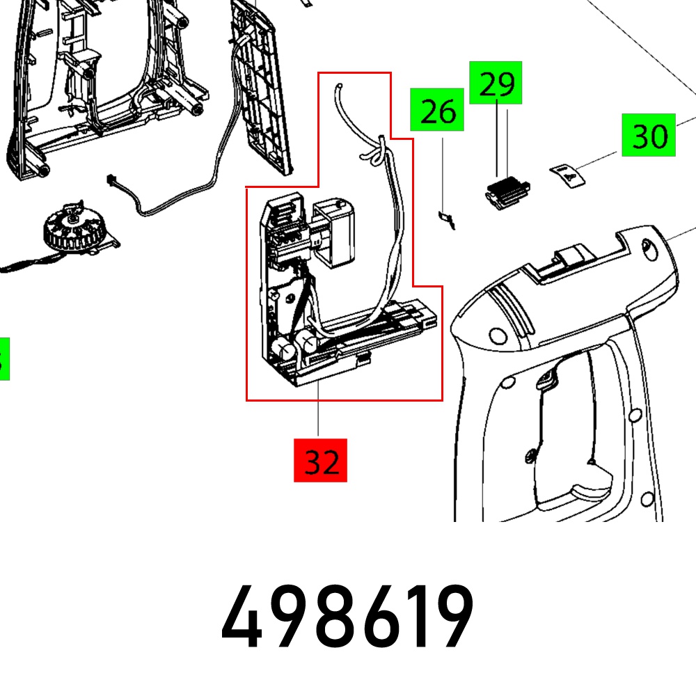 Festool Electronics C Num Li Fl Et-Bg