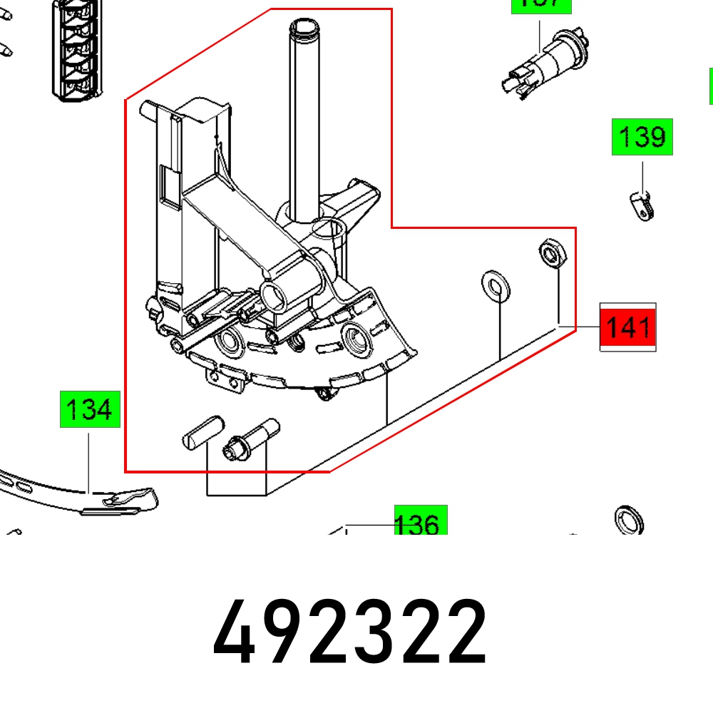 Festool Pivot Insert Cs Num Eb
