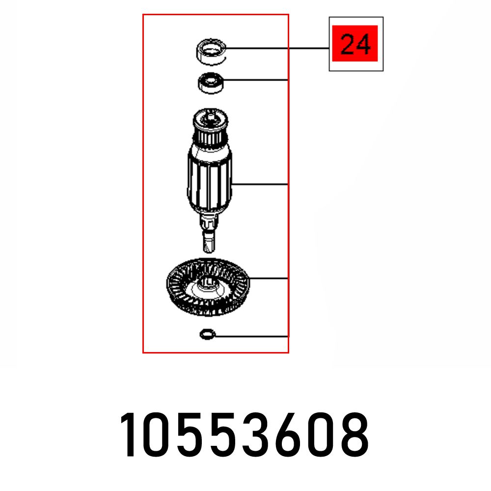 Festool Rotor-Set Mx Num Num E Ef Et-Bg