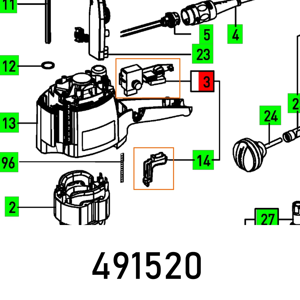 Festool Switch Modul Num Ebq Et-Baugruppe