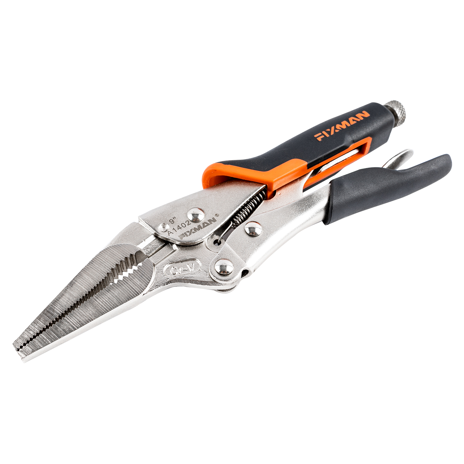 Fixman Fixman Long Nose Lock Grip Pliers Num Size