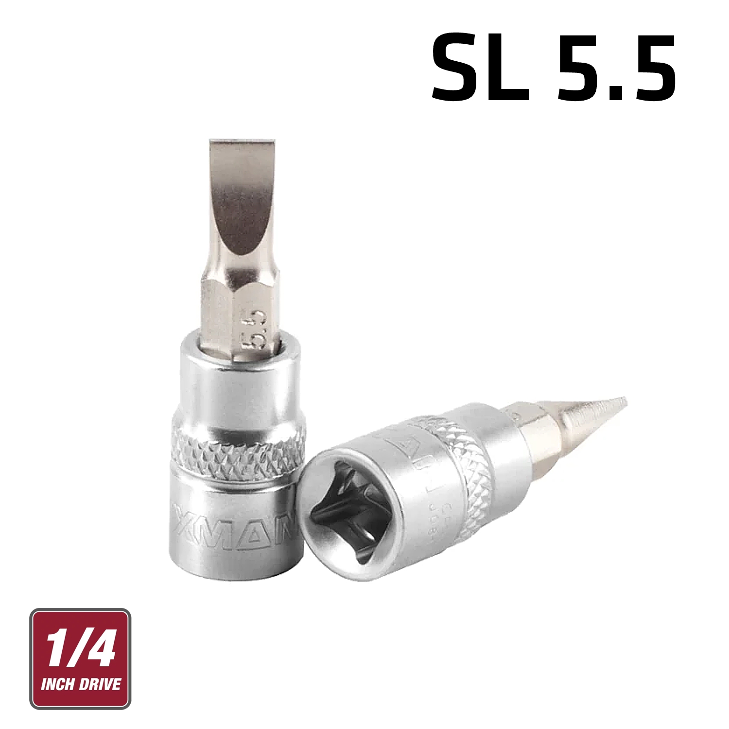 Fixman Fixman Num Num Dr Bit Socket Sl5 Num Slotted Screwdriver Bit