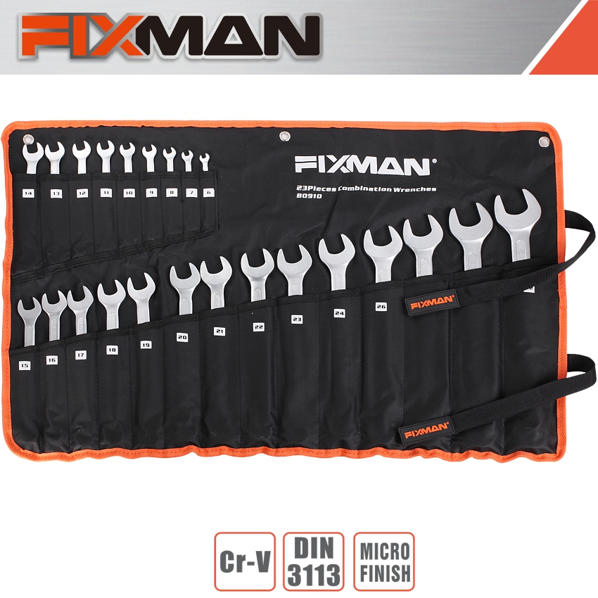 Fixman Fixman Pack Combination Spanner Set Size Size