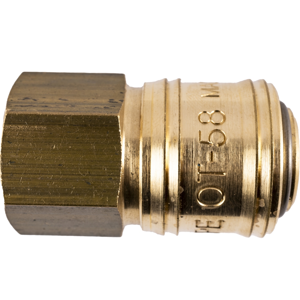 Gav Brass Female Quick Coupler Num Num F German