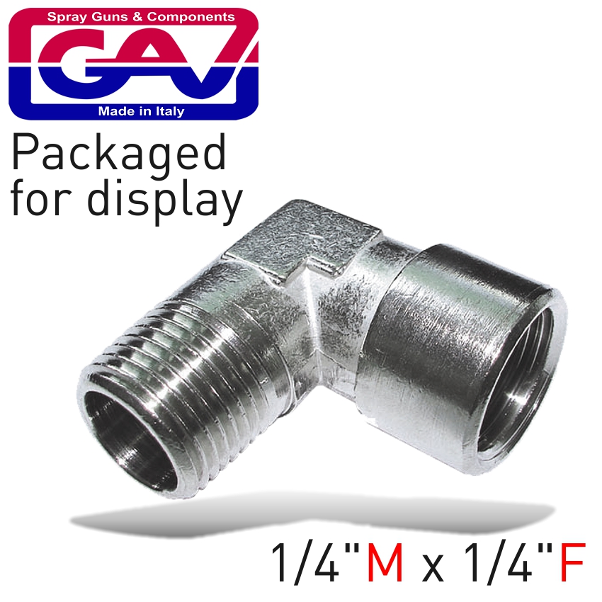 Gav Elbow M/F Num Num Packaged