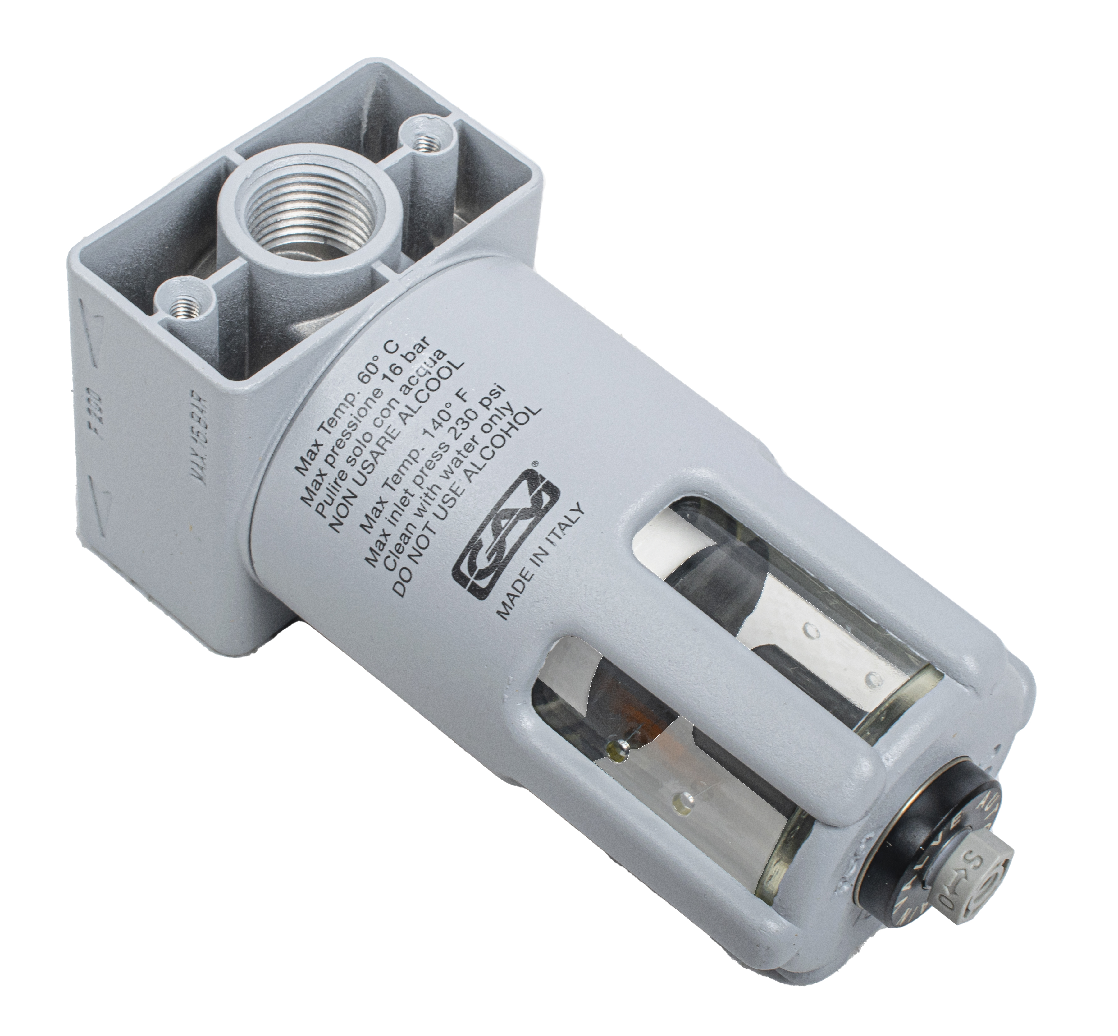 Gav Filter In Line Num Num Water Trap Auto Drain