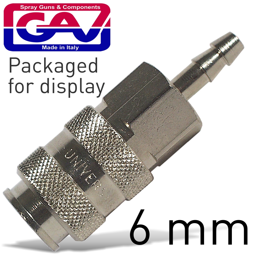 Gav Universal Quick Coupler Size Packaged