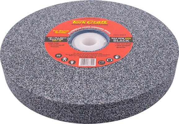 GRINDING WHEEL 150X20X32MM COARSE 36GR W/BUSHES FOR BENCH GRIN