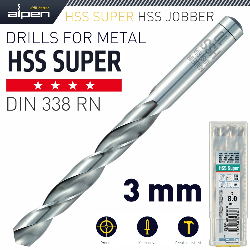 HSS SUPER DRILL BIT BULK