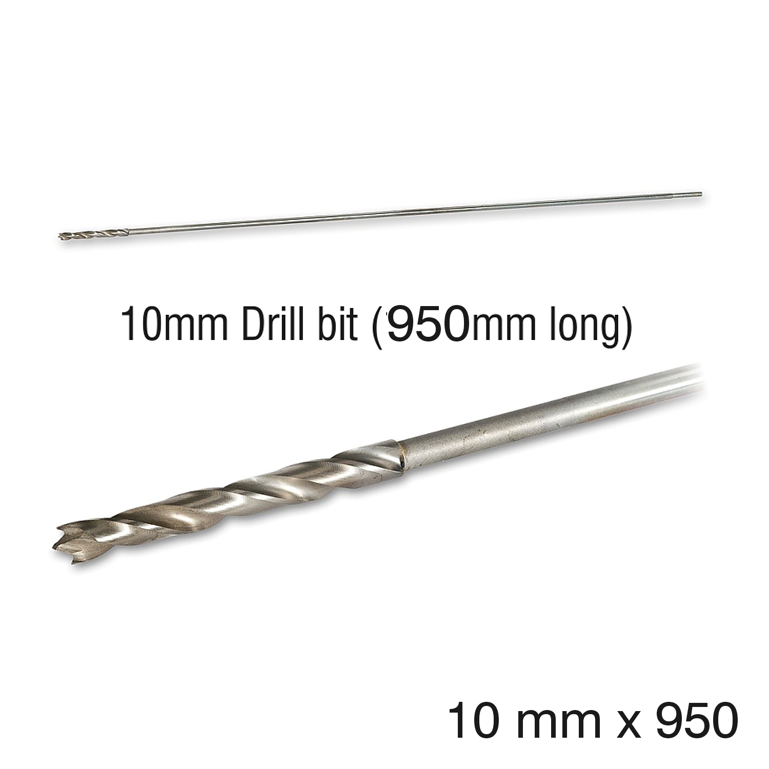 LONG WOOD DRILL 10 X