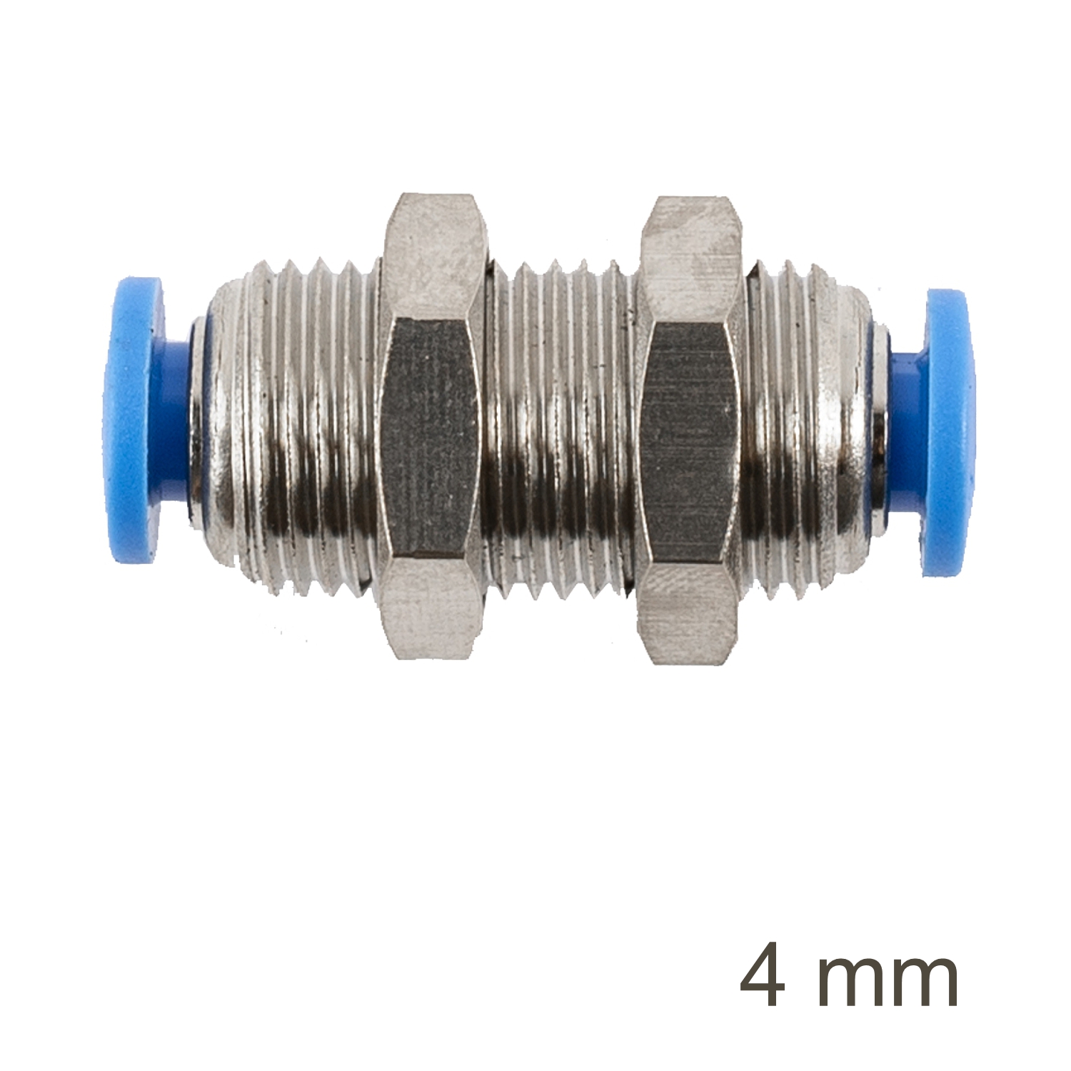 METAL BULKHEAD STR. CONNECTOR