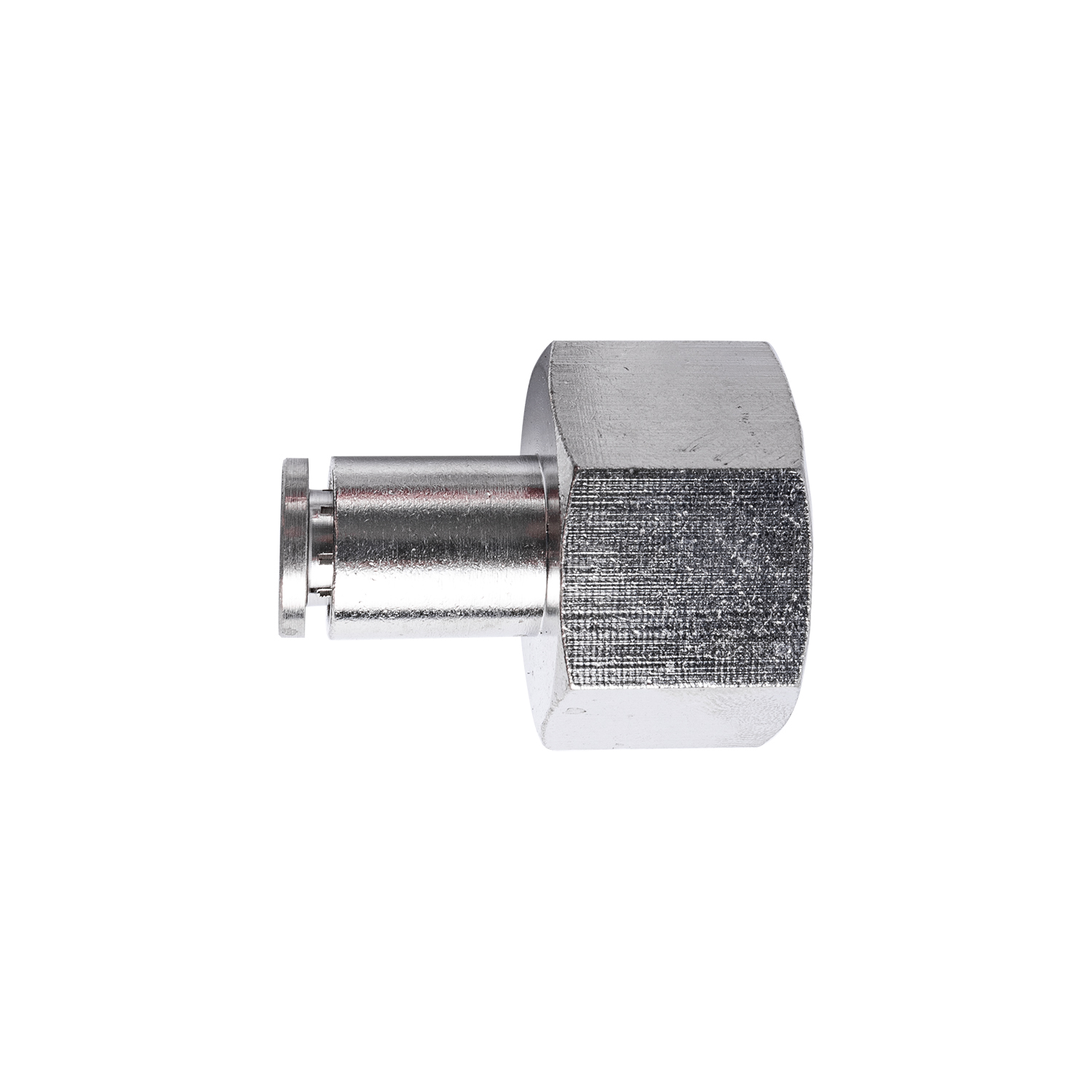 METAL PU FITTING STRAIGHT 1/2' F