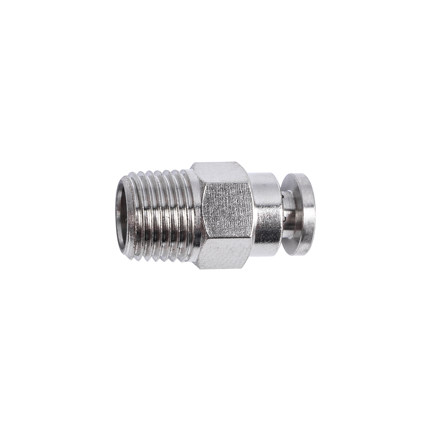METAL PU FITTING STRAIGHT X 1/8' M
