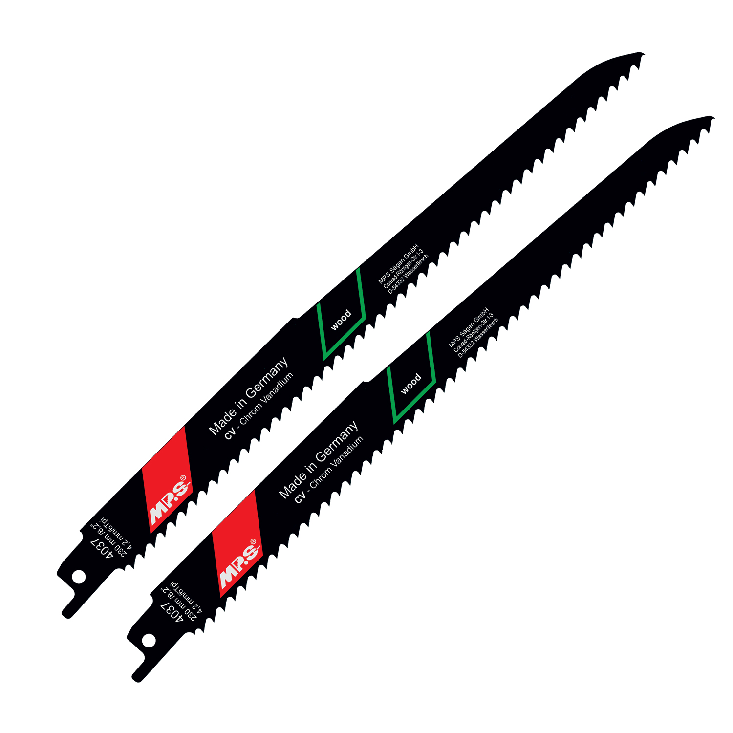 Mps Sabre Saw Wood Size Wood Cutter 6Tpi Pack S1344D