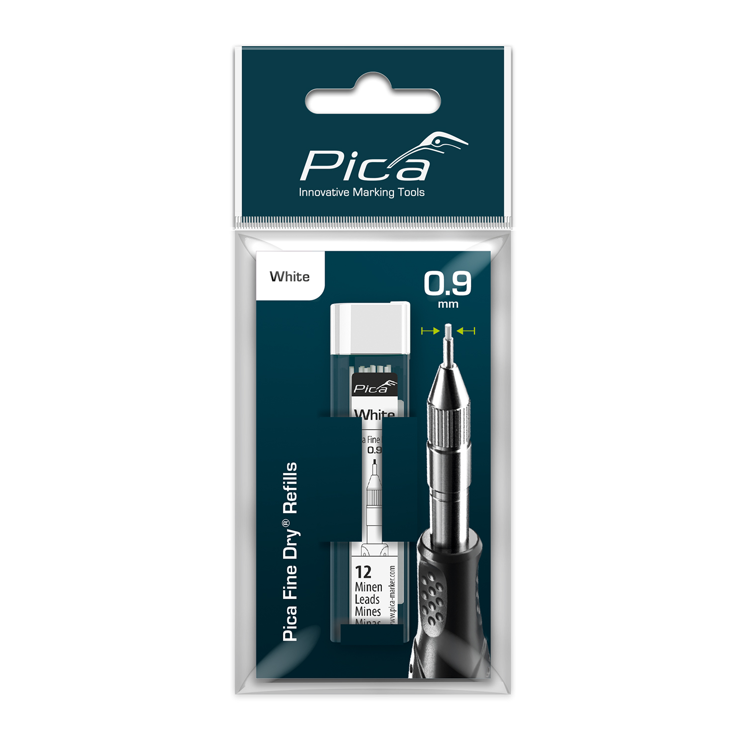 Pica Pica Fine Dry Refill Set Color Blister Version Num